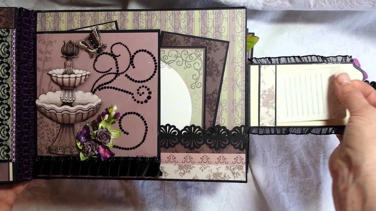 *SOLD* Vintage Tranquil Gardens 8x10 Mini Album