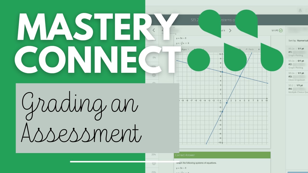 Mastery connect how to grade and adjust student assessment results
