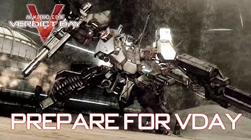 Armored Core Verdict Day - PS3/X360 - Prepare for Vday