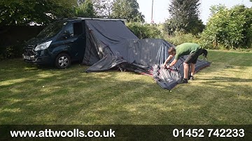 How to Pitch a Driveaway Awning (Tutorial Video)