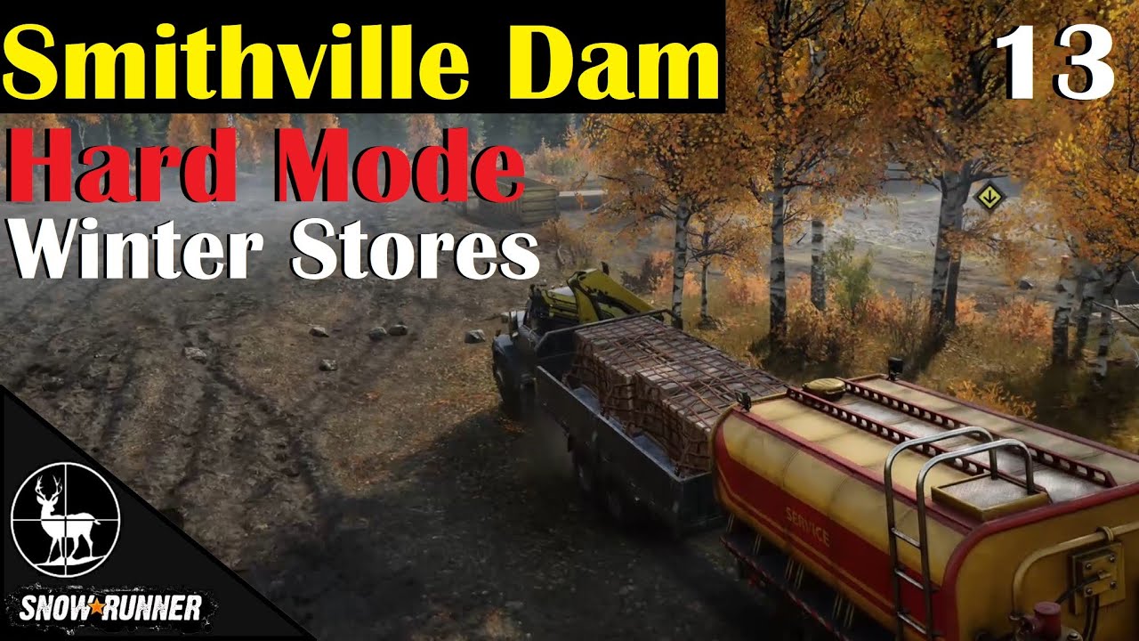 Winter Stores ⚠️ SnowRunner Hard Mode ⚠️ Michigan Contracts