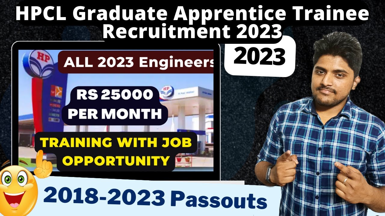 HPCL Graduate Apprentice Trainee Recruitment 2023