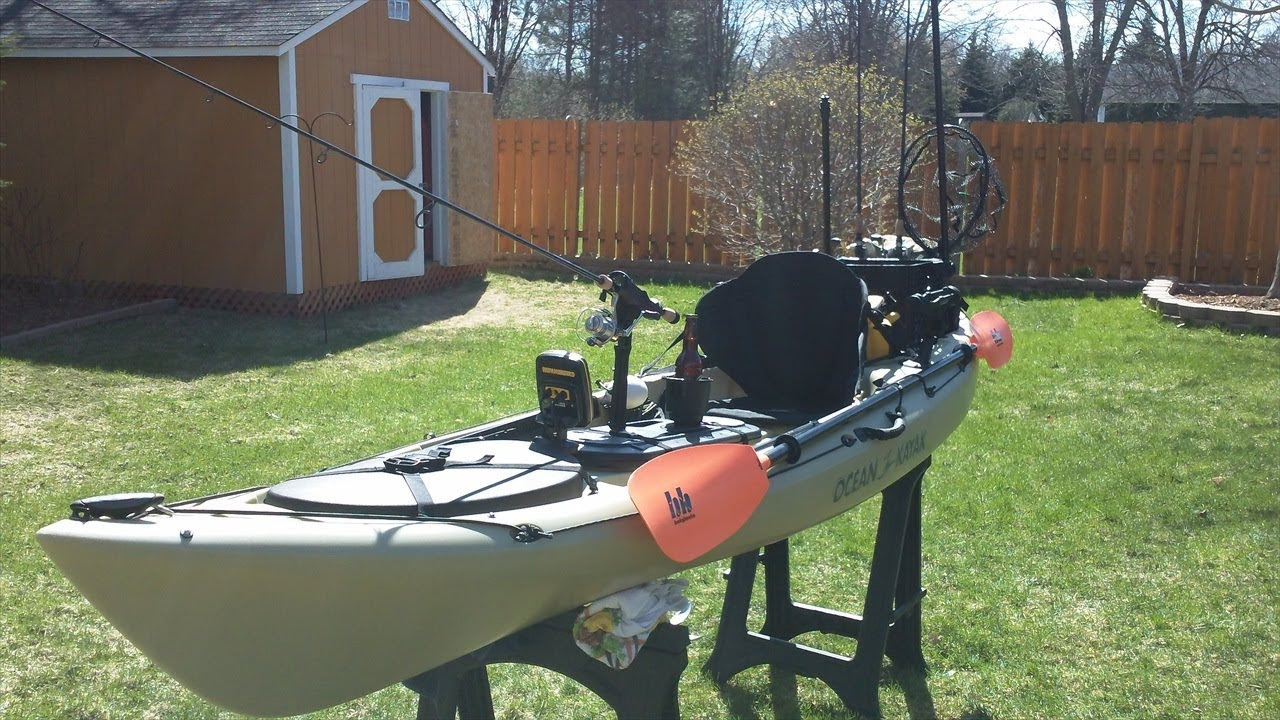 Ocean Kayak Trident 11 (w/ Mods) - YouTube