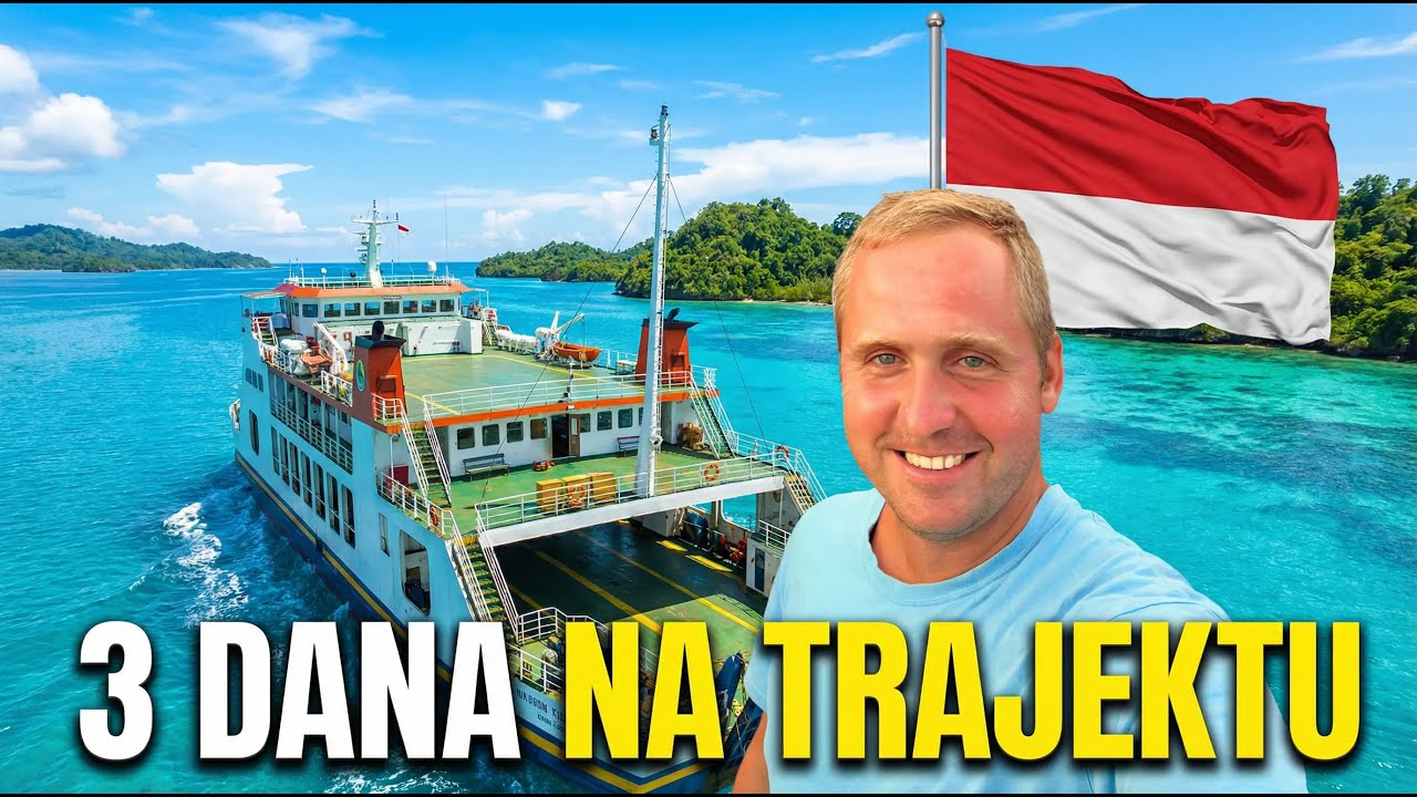 52 sata trajekta do Balija 🚢 | Biciklom po Indoneziji 🇮🇩