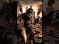 big foot Hey guys everything destroyed by Monster #shorts #bigfootvlog