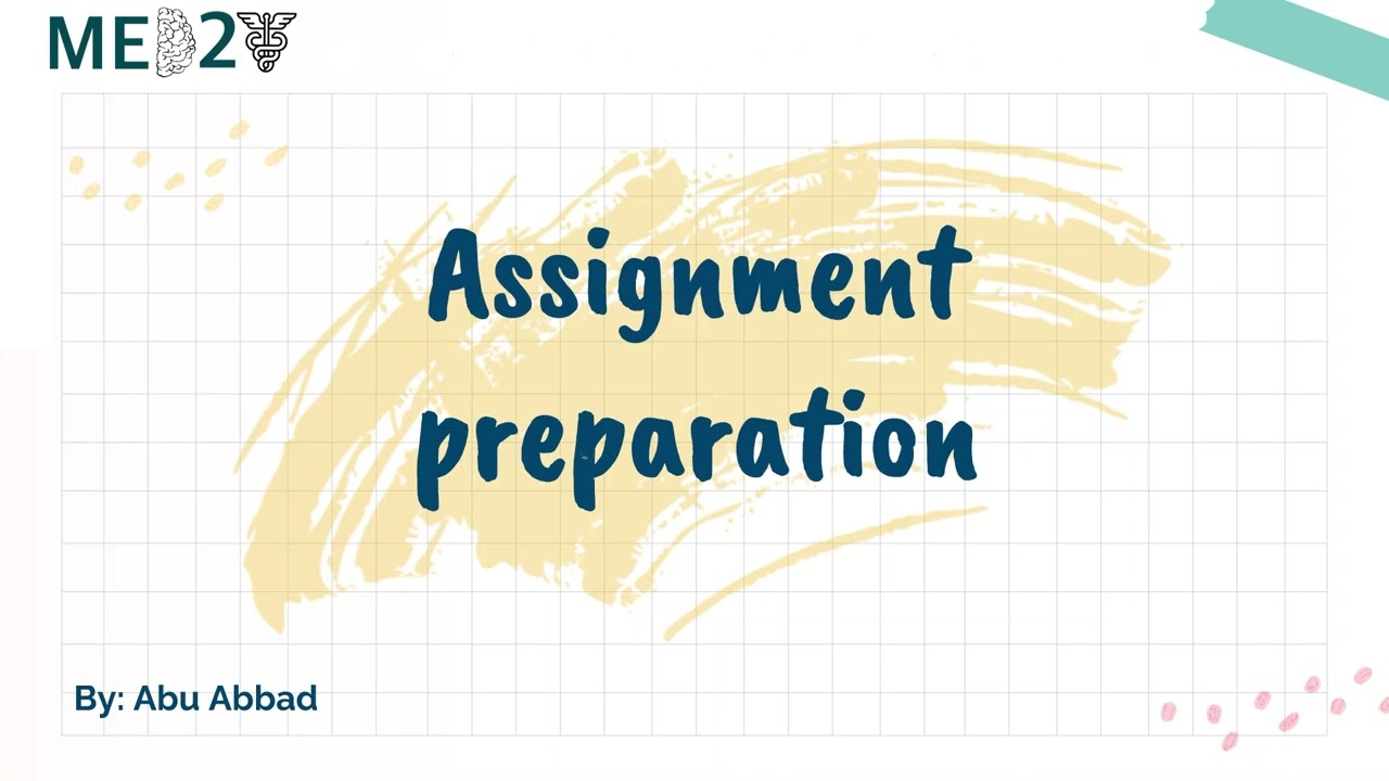 Assignment Preparation Course - Intro - YouTube