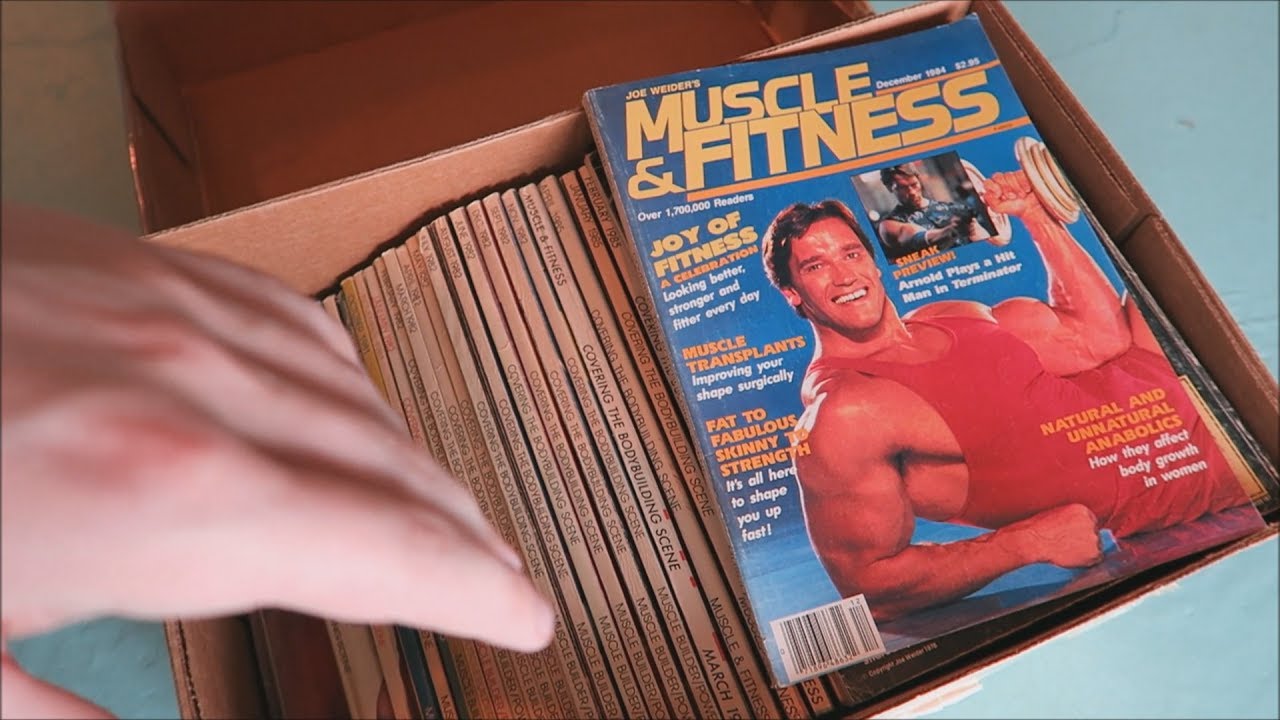 Unboxing Old Bodybuilding Magazines YouTube
