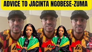 Watch a South African Man Sends a Message to Jacinta Ngobese-Zuma‼️⚠️