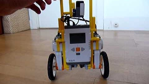 Failing test example of techbricks.nl Segway NXTway-G balancing robot (friction compensation = 38)