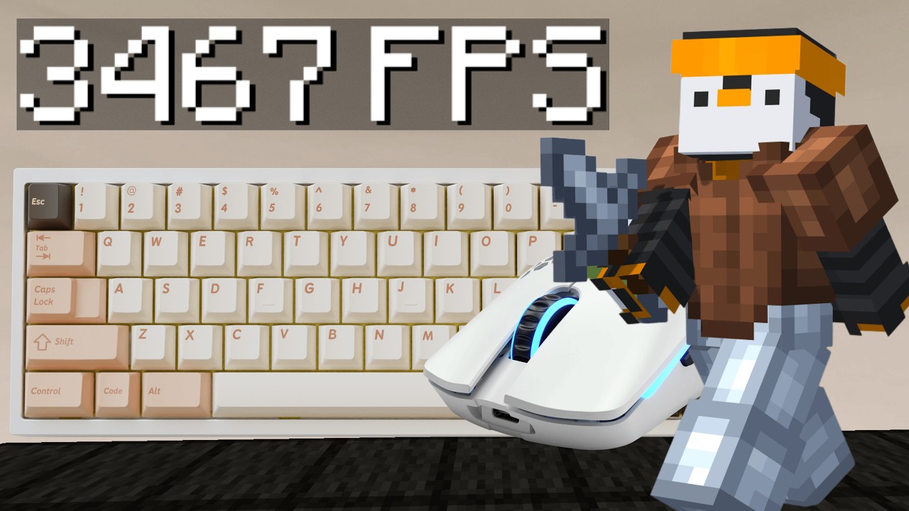 CLEANEST ASMR Keyboard + Mouse Hypixel Bedwars (w/motion blur)