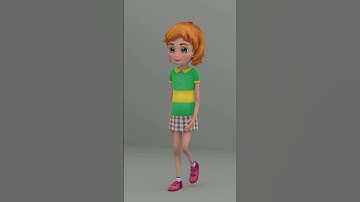 Walk Cycle Animation Shorts