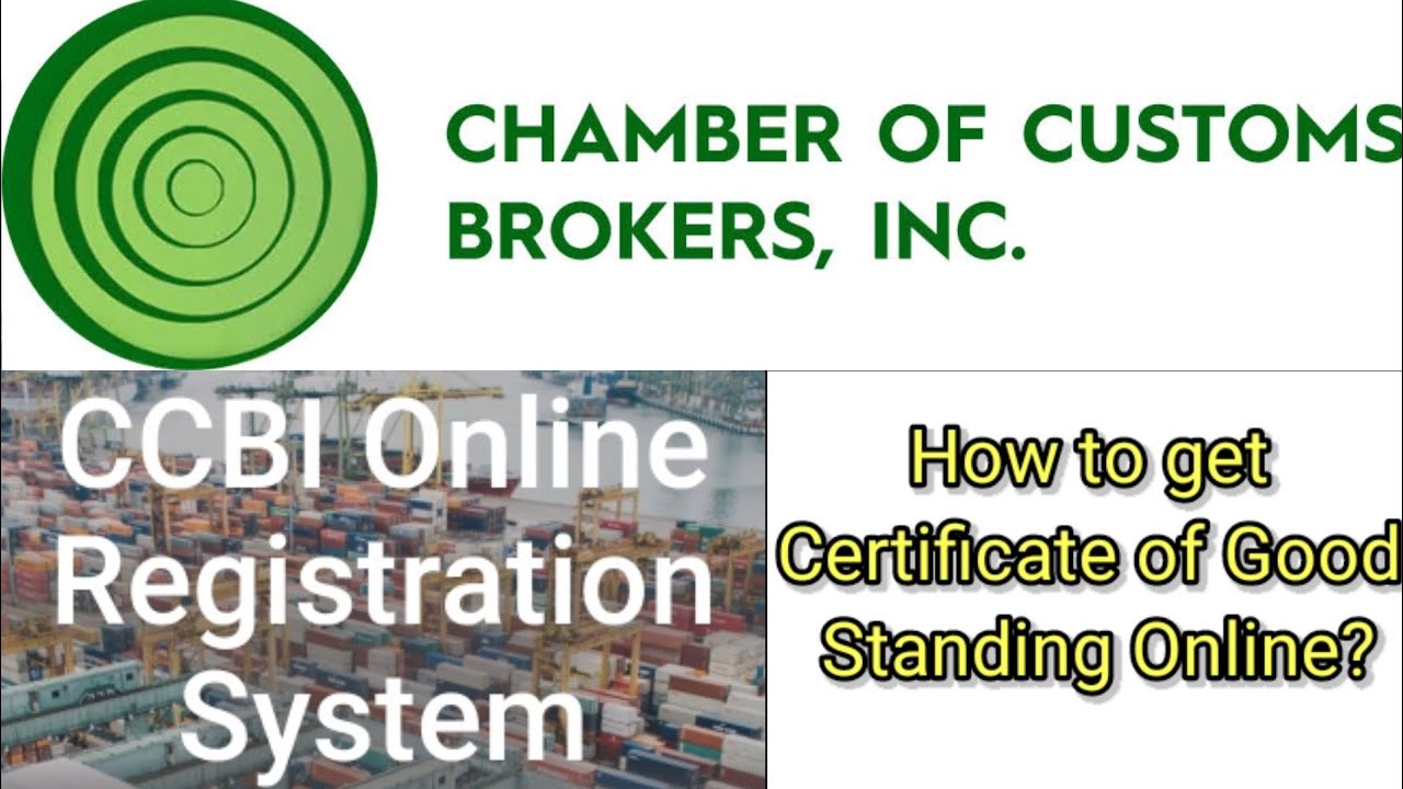 How to get Certificate of Good Standing Online YouTube