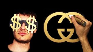 gucci drawing logo