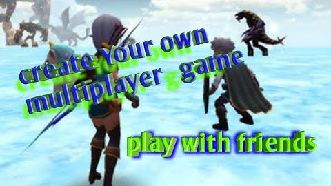 How to Create Your own multiplayer GAMES and play with your friends (in Tamil)