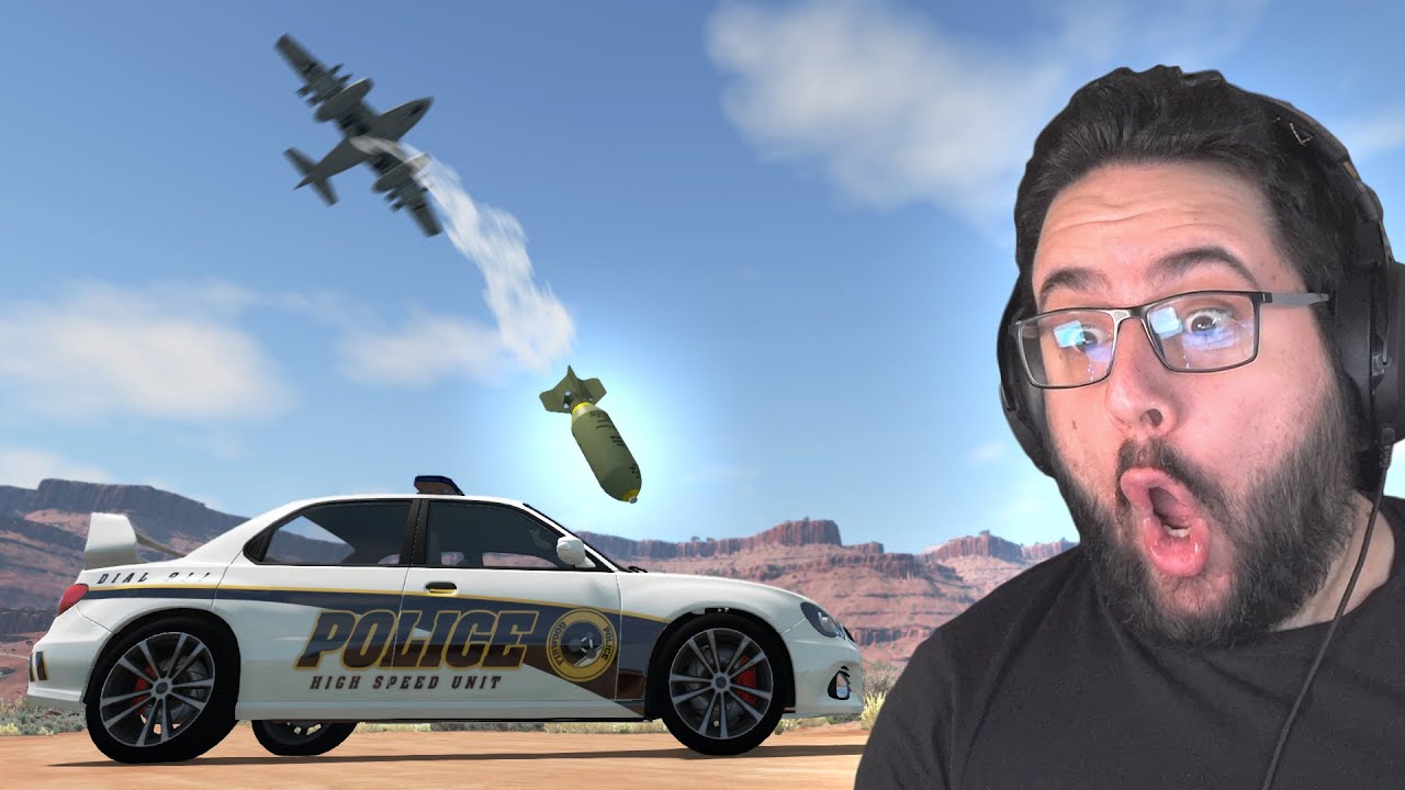 Des bombes et des voitures! | BeamNG