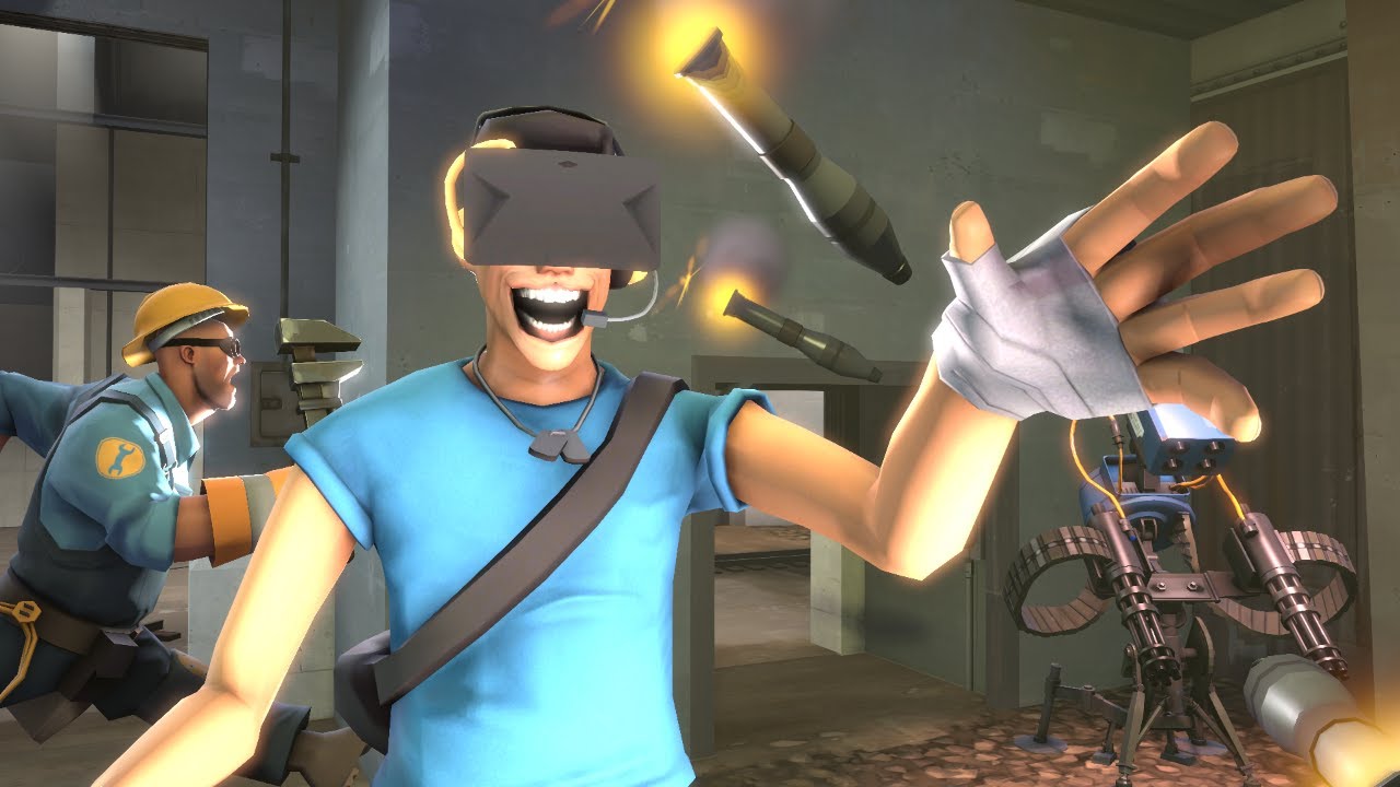 Vr Command Tf2 TF2 VR goes crazy - YouTube