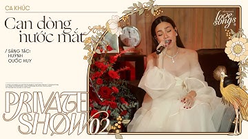 Cạn Dòng Nước Mắt - Hồ Ngọc Hà (Bản live đầu tiên) | Private Show 02 | Love Songs | T Production