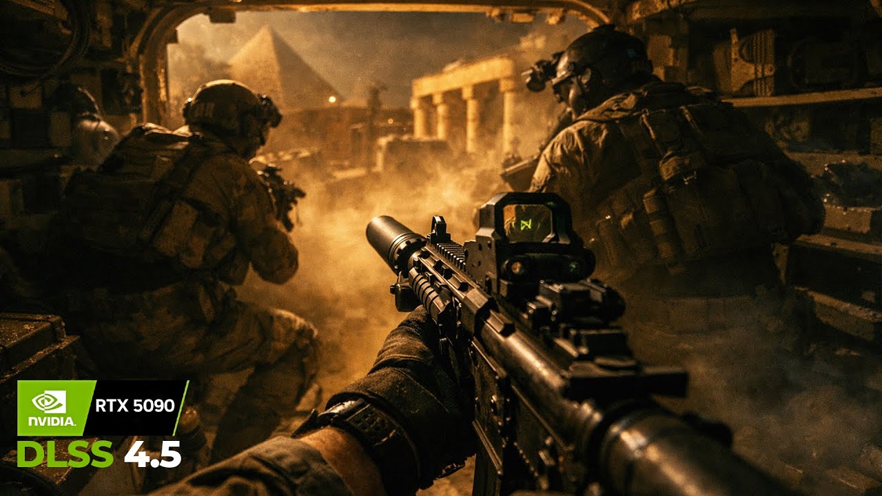 Black Ops Secret Egypt Raid to Steal NATO Intel  [4K UHD • Max Settings] DLSS 4.5