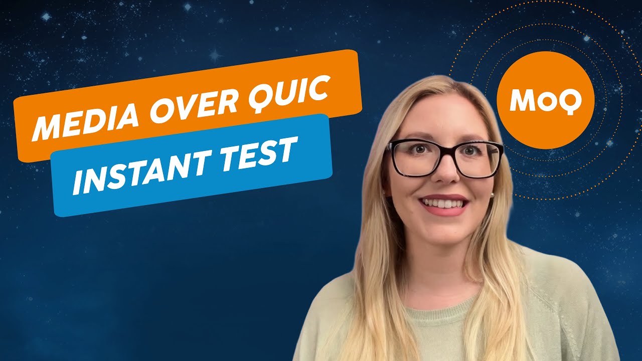 Streaming With Media over QUIC | Instant Test - YouTube