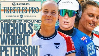 Lakey Peterson, Isabella Nichols, Tyler Wright | Lexus Trestles Pro 2025 - Opening Round