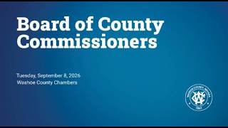Board of County Commissioners | September 8, 2026