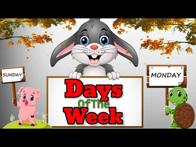 The days of the week. Sunday Monday days of the week song…, by Huma waqas