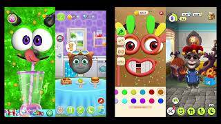 My Talking Cat Tommy Vs BRUNO My Talking Slime Pet Vs My Talking Tom Vs My Talking Slime Virtual Pet screenshot 3