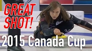 Rachel Homan -  Triple Raise Double Takeout - 2015 Home Hardware Canada Cup of Curling