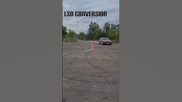 Open diff VS LSD conversion | BMW E36 8 figure drifting | powered by RacingDiffs