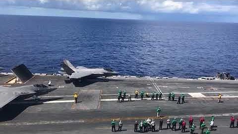 F-35C Conducts First-Ever Operational Test At Sea