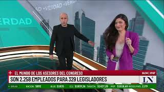 El mundo de los asesores del Congreso, son 2258 empleados para 329 legisladores