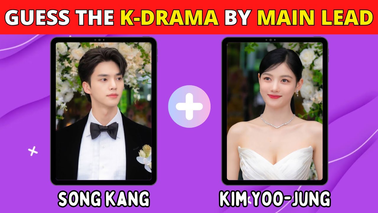 Guess the K-DRAMA by MAIN LEAD #3 👦👩 | K-DRAMA GAME - YouTube