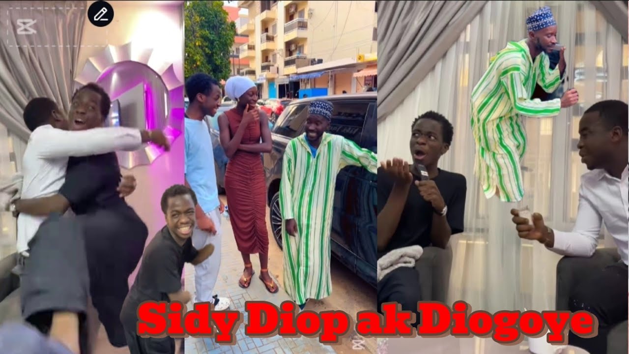 Momo Seck Yapna Sidy Diop _ Eva Tra Néna Momo Seck dafko...😂 @PapeCheikhDialloUnivers @AbbaNoStress 