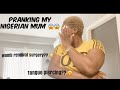 PRANKING MY NIGERIAN MUM| HYSTERECTOMY| TONGUE PIERCING| Must watch!!!!! | Derin Osibogun