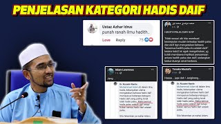 Prof Dr Rozaimi - Penjelasan Kategori Hadis Daif