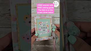❗️❗️FREE mini album tutorial is up on my Channel! feat.‎⁨@rosiesstudio⁩  #minialbumtutorial