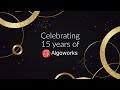 Celebrating a spectacular journey of 15 years   company anniversary  algoworks