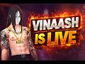 Vinaash is live | Road to 200 subscribers | Live Rank Push free fire #freefire