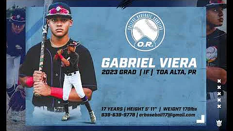 Gabriel A. Viera Baseball Recruiting Video