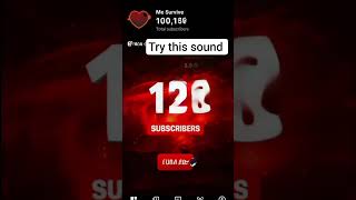 how to increase subscribers #try this sound
