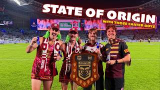 STATE OF ORIGIN VLOG w/ those carter boys
