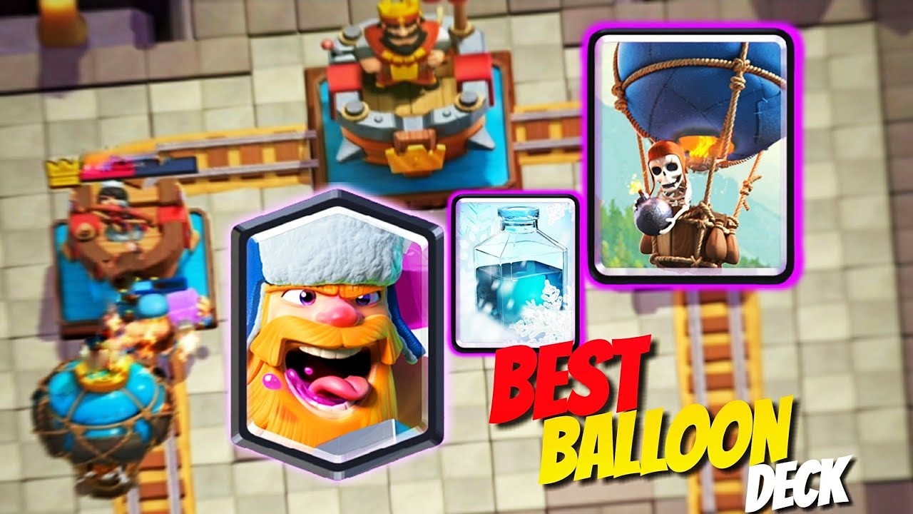 LUMBERLOON FREEZE BEST CLASH ROYALE DECK BALLOON DECK CLASH ROYALE BEST CYCLE DECK 2023 YouTube