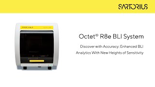 Octet R8E 8-Channel Protein Analysis System With Enhanced Bli Technology From Sartorius