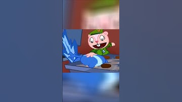 Giggles is Flippy #htf #shorts #happytreefriends