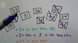 Grade 2 Math  3.16, Choosing logical answers