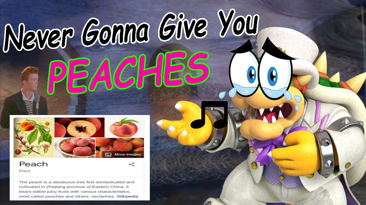 Never Gonna Give You Peaches Peaches & Never Gonna Give You Up Mashup