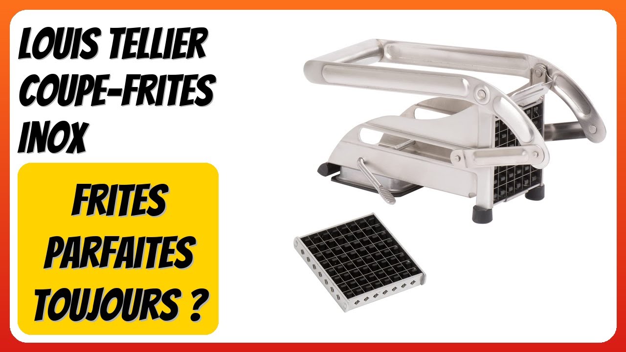 AVIS (2026): Louis Tellier Coupe-Frites Inox. DÉTAILS