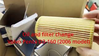 Volvo Penta D3 160HP (2006 model) oil and filter change - DIY