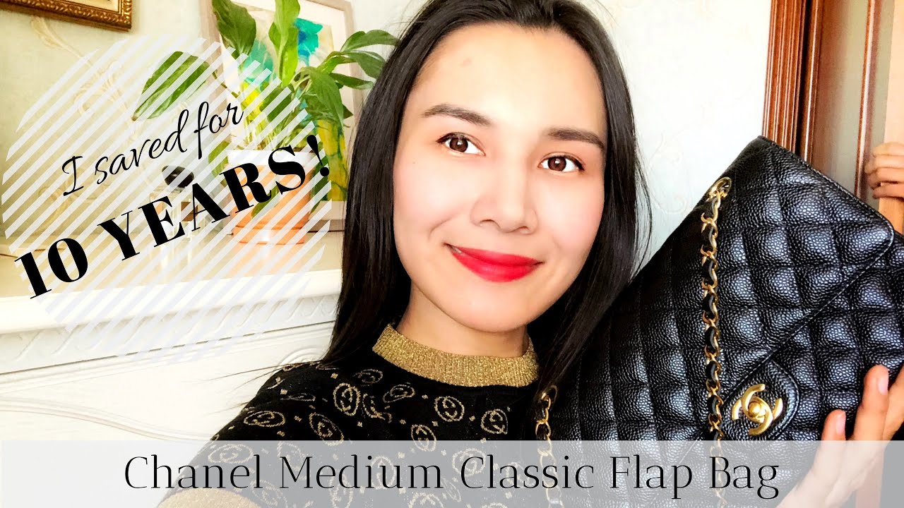 Chanel Medium Classic Flap Bag  Reveal and First Impression 