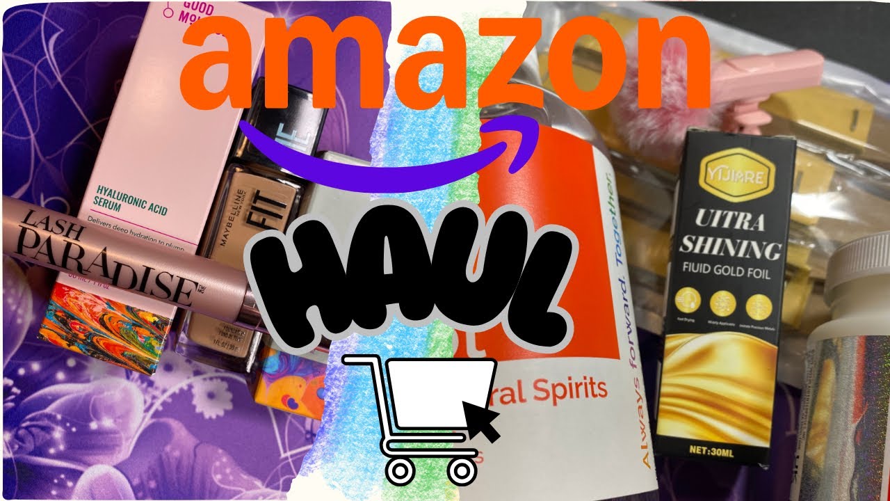 Amazon Haul, Health, Beauty, Channel Upgrades, & Art Supplies with Demos